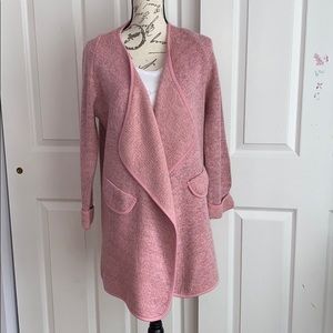 Chicwish pink sweater blazer
